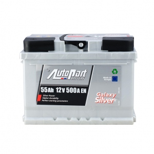 AutoPart GALAXY SILVER 55 Ah/12V Euro (0)